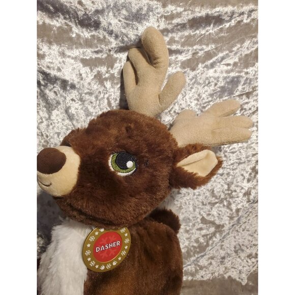 Build A Bear Reindeer Dasher Plush 2014 Christmas Plush BAB - Picture 6 of 9